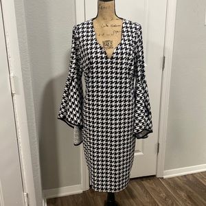 Black and white dress